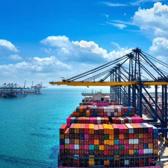 Container ship in harbour – The Trust Gap in African Trade