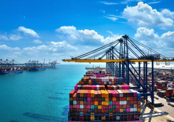 Container ship in harbour – The Trust Gap in African Trade